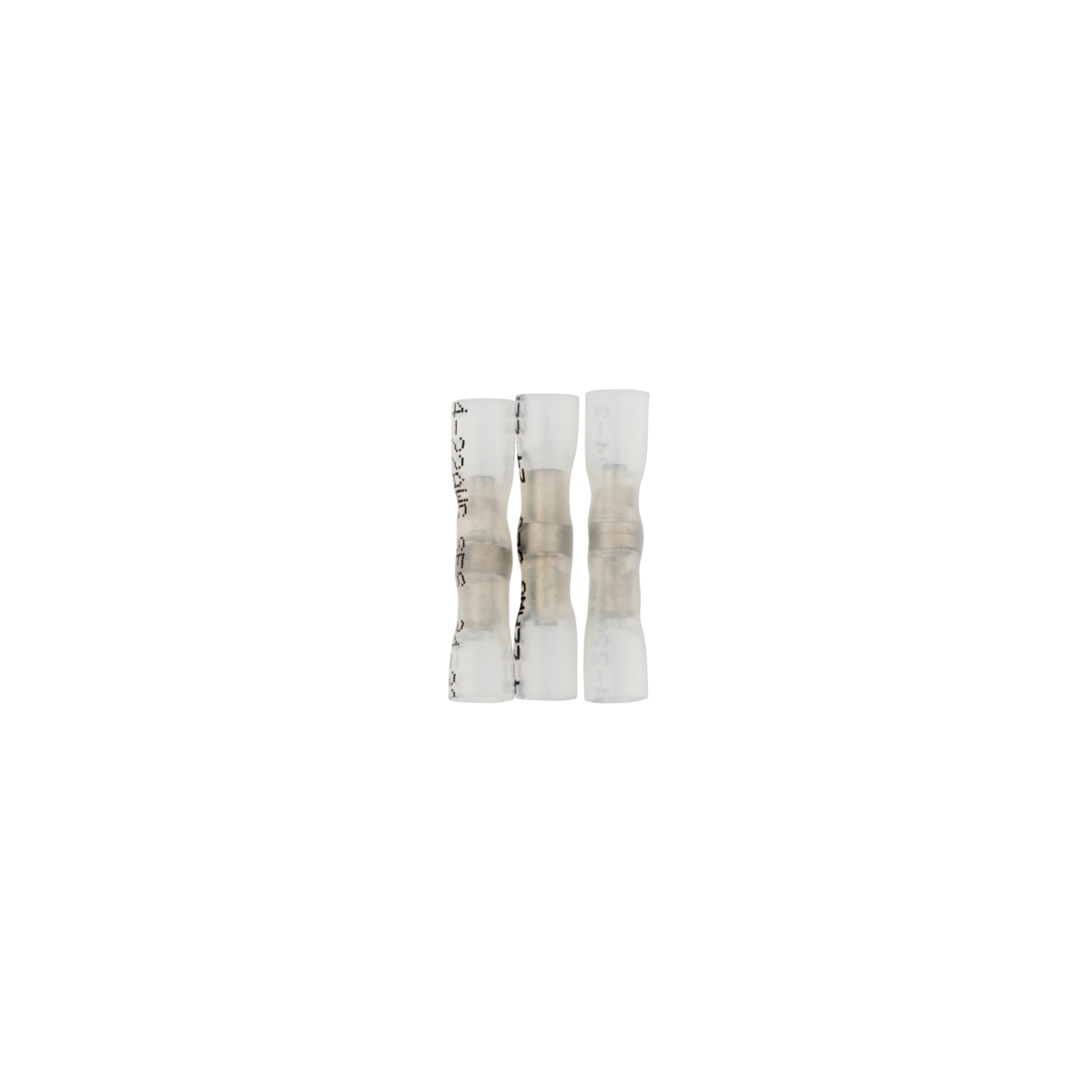 24-22 Clear CSS Butt Connector (3-Pack)