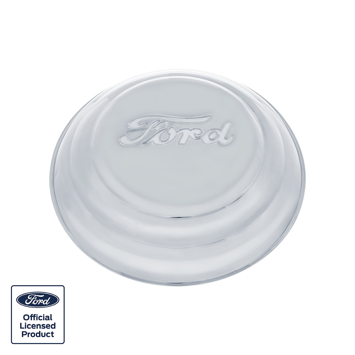 Stainless Steel "Ford" Script Hubcap For 1941 Ford Cars/Truck