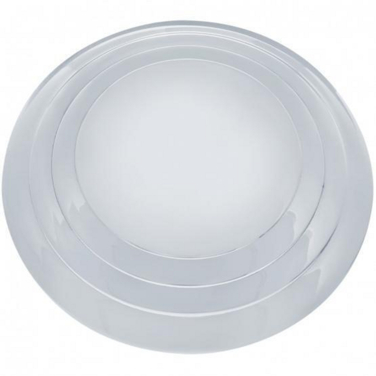 Stainless Steel Three Rings Smooth Hubcap For 1932-1935 Ford Car/Truck