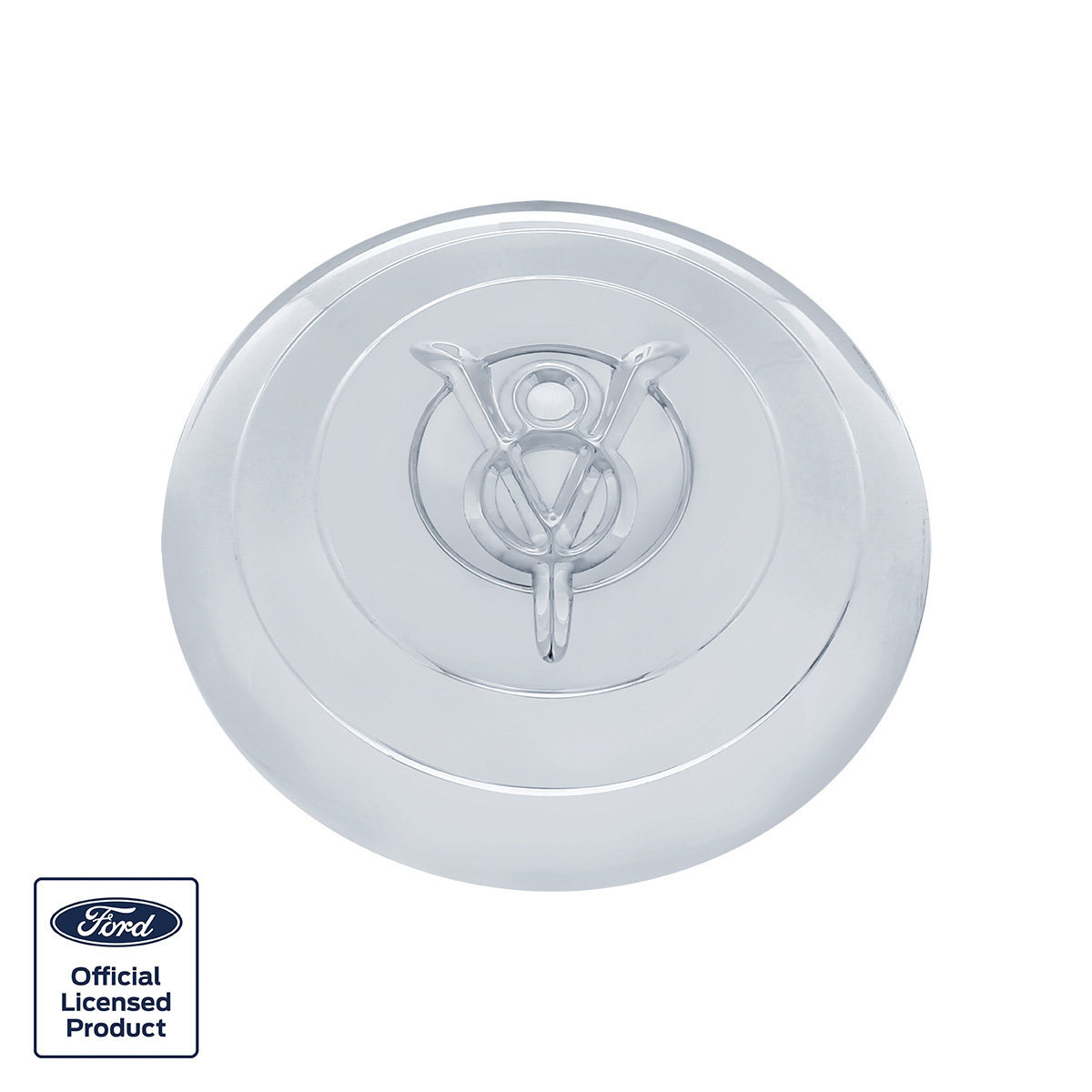 Stainless Steel "Ford" Hubcap For 1933 Ford V8