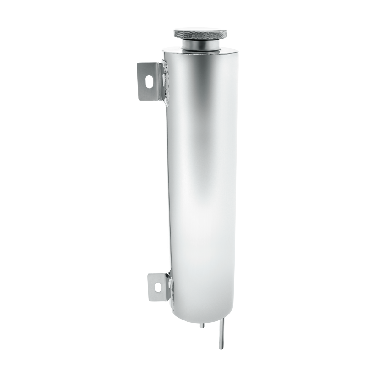 2"x13" Universal Polished Stainless Steel Radiator Overflow Tank