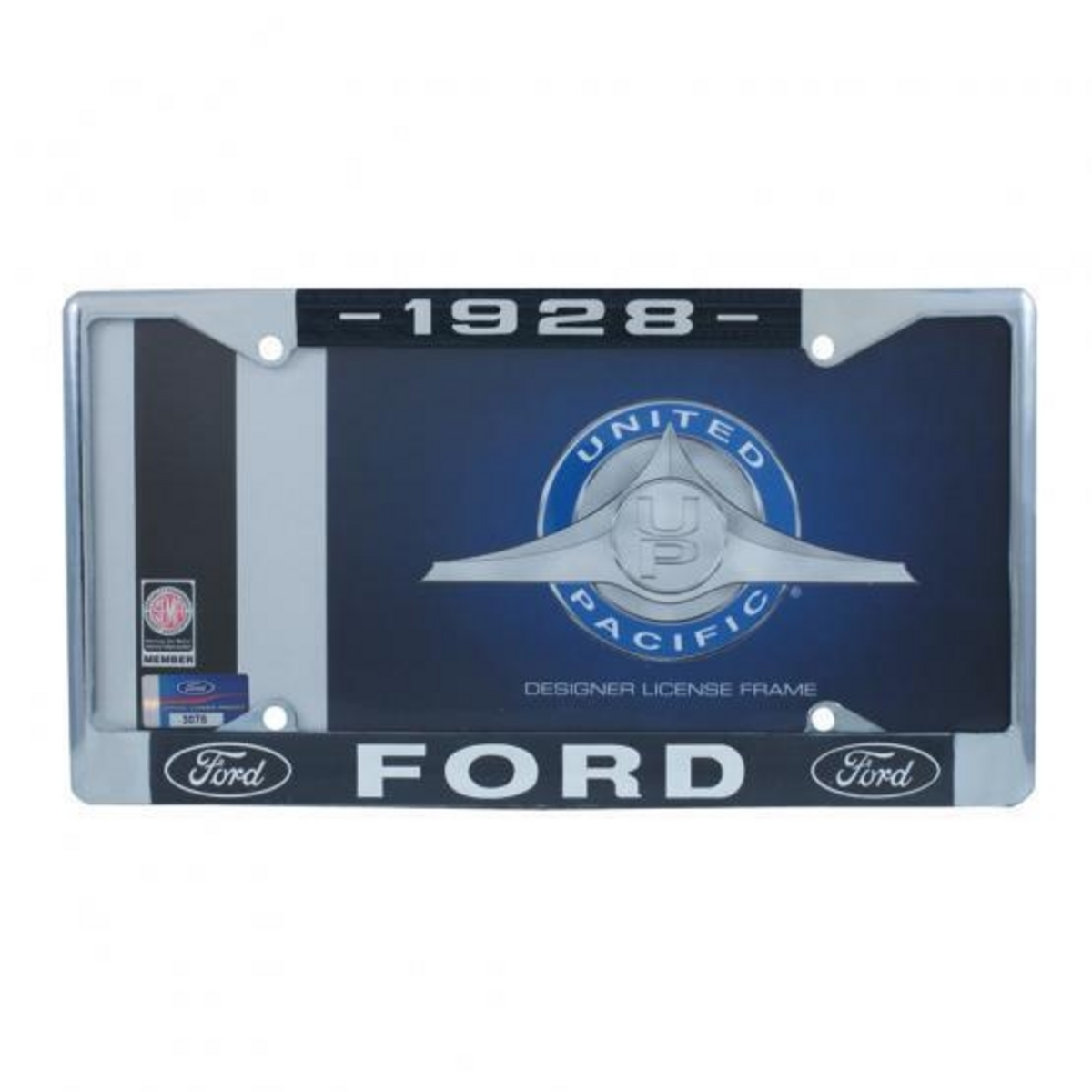 Chrome License Plate Frame For 1928 Ford Car & Truck