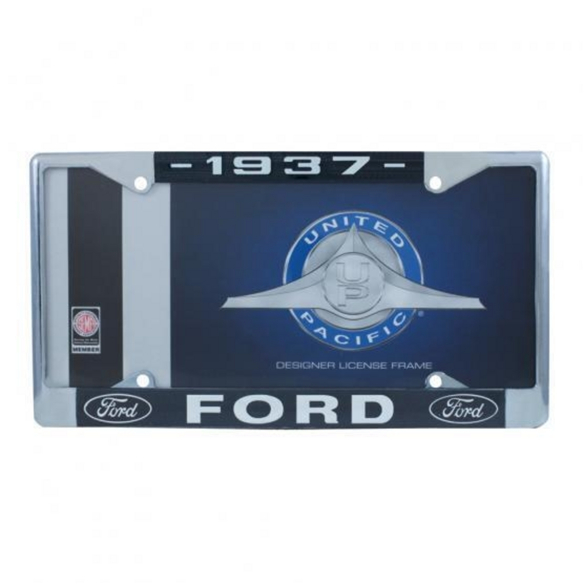 Chrome License Plate Frame For 1937 Ford Car & Truck