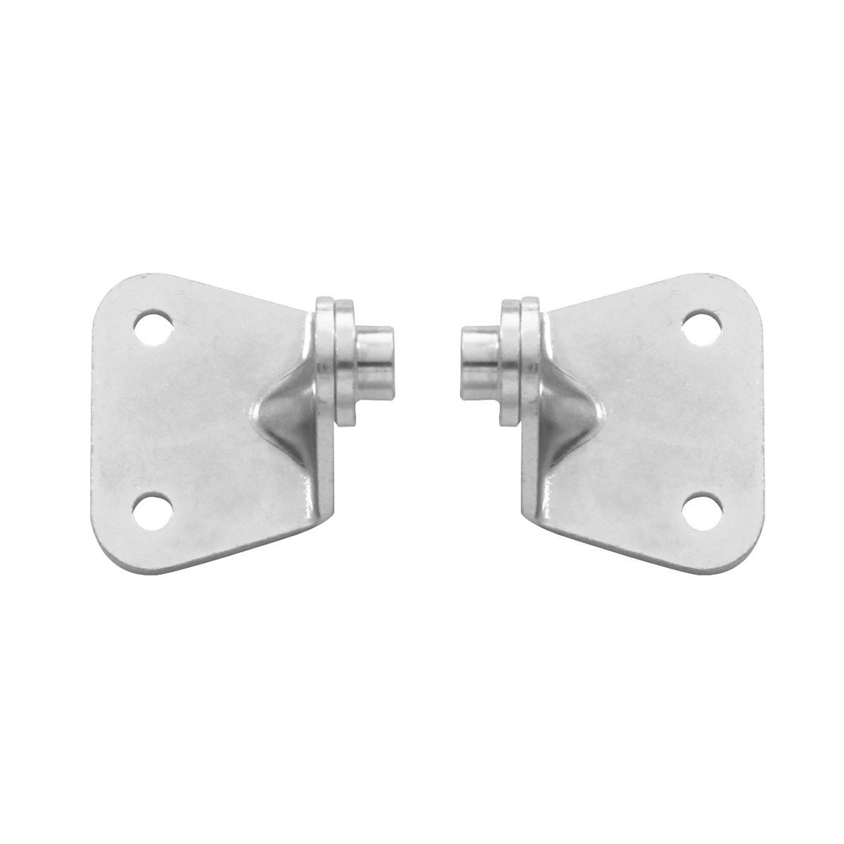 Zinc Plated Windshield Slide Arm Brackets For 1932 Ford Closed Car, Except 3W