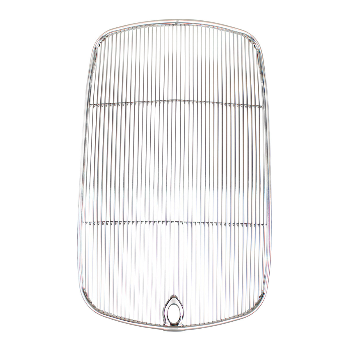 Original Style Stainless Steel Grille Insert With Crank Hole For 1932 Ford Car