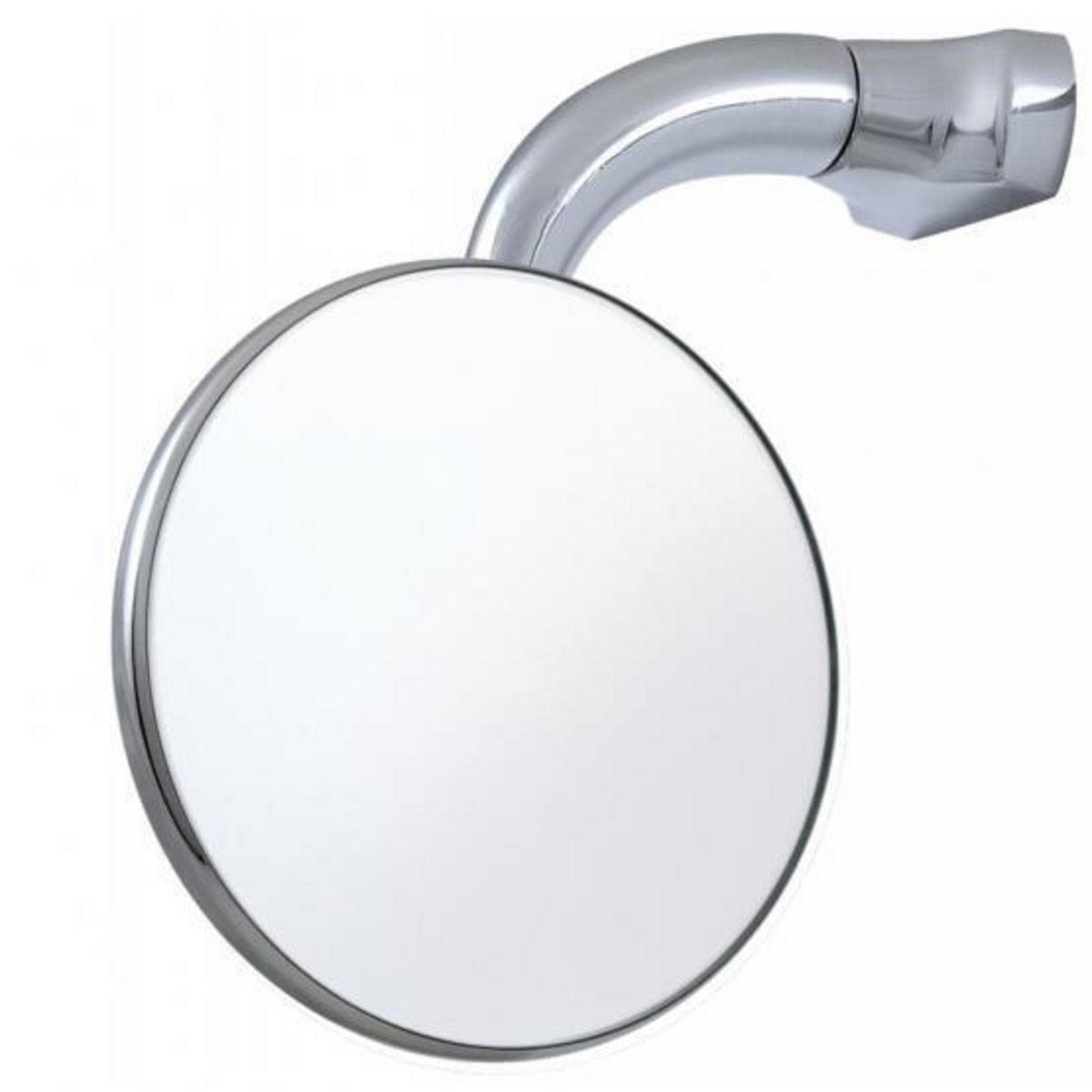 3" Curved Arm Peep Mirror With Convex Mirror Glass