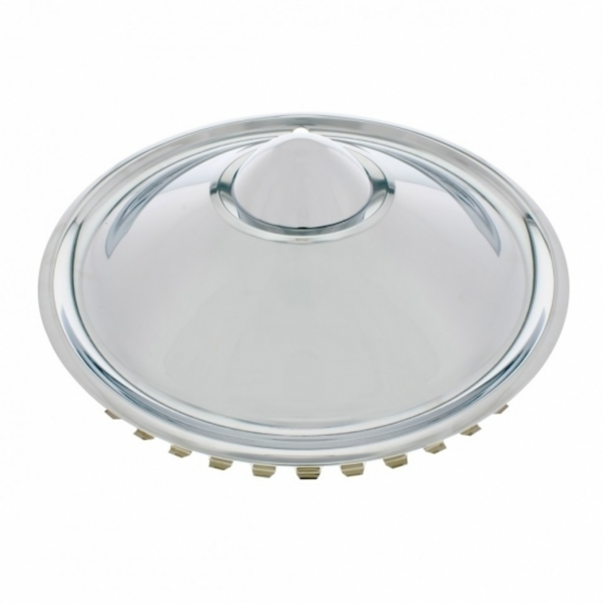 16" Chrome Sombrero Hubcap Set With Bullet Center (4/Set)