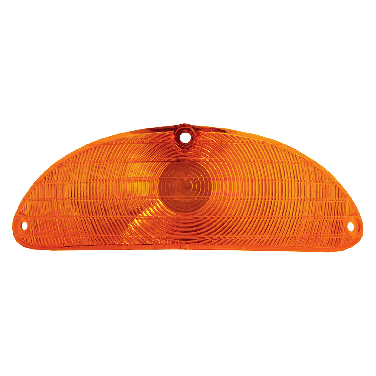 Plastic Park Light Lens For 1955 Chevy Passenger Car, Amber