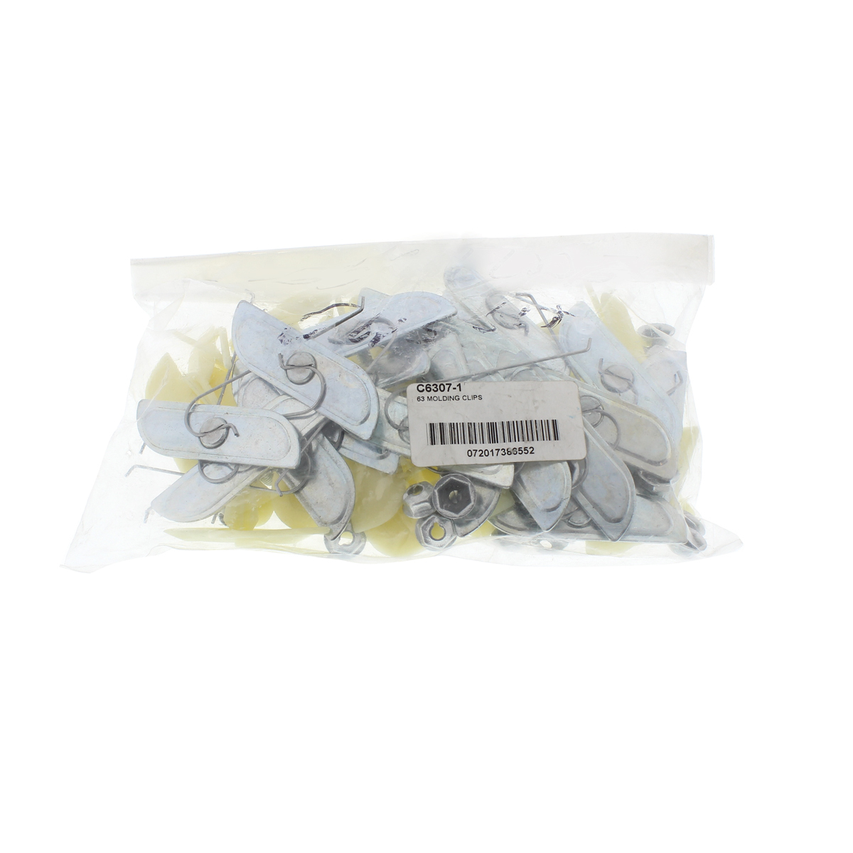 Rear Quarter Molding Clips For 1963 Chevy Impala