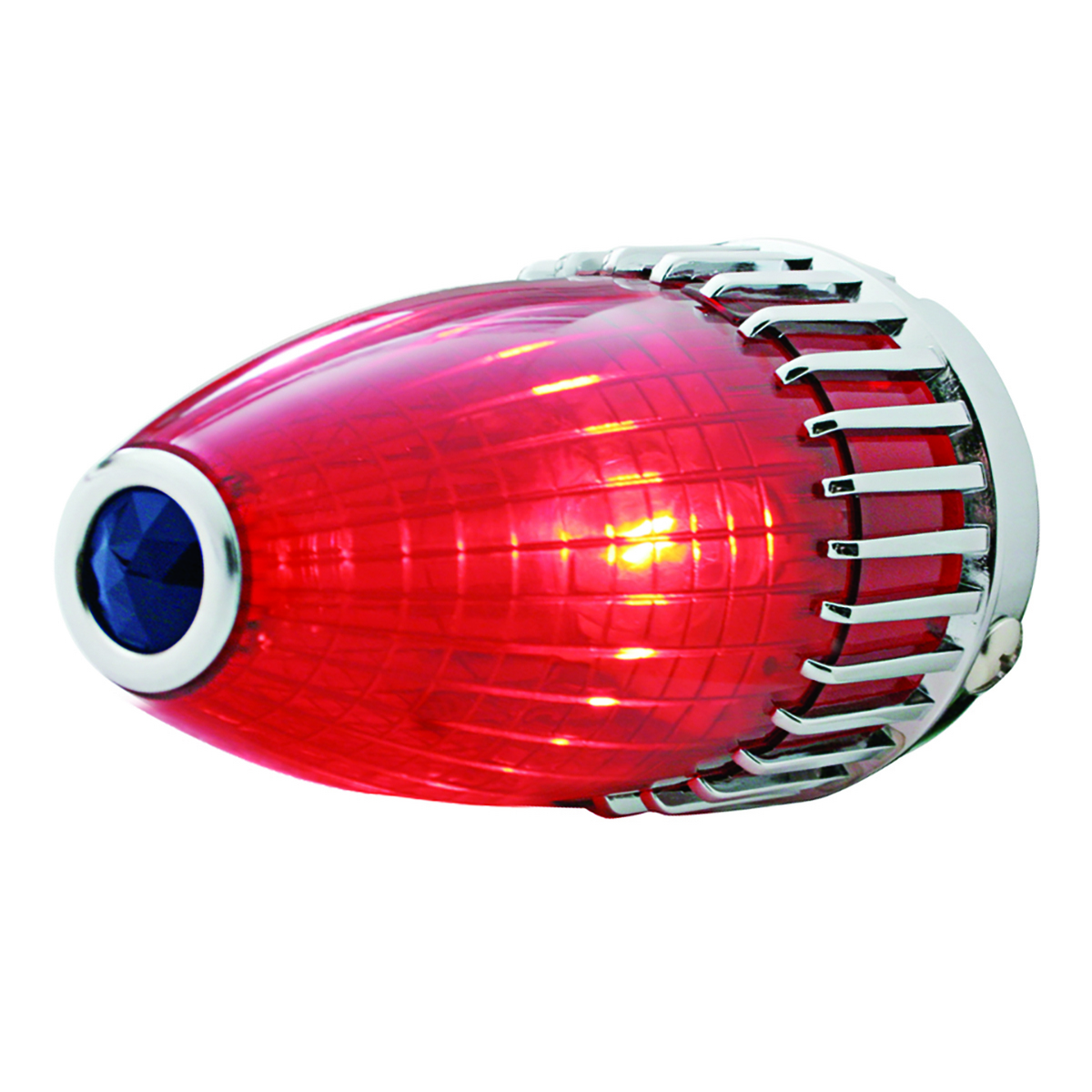 Tail Light Assembly For 1959 Cadillac, Red Lens With Blue Dot