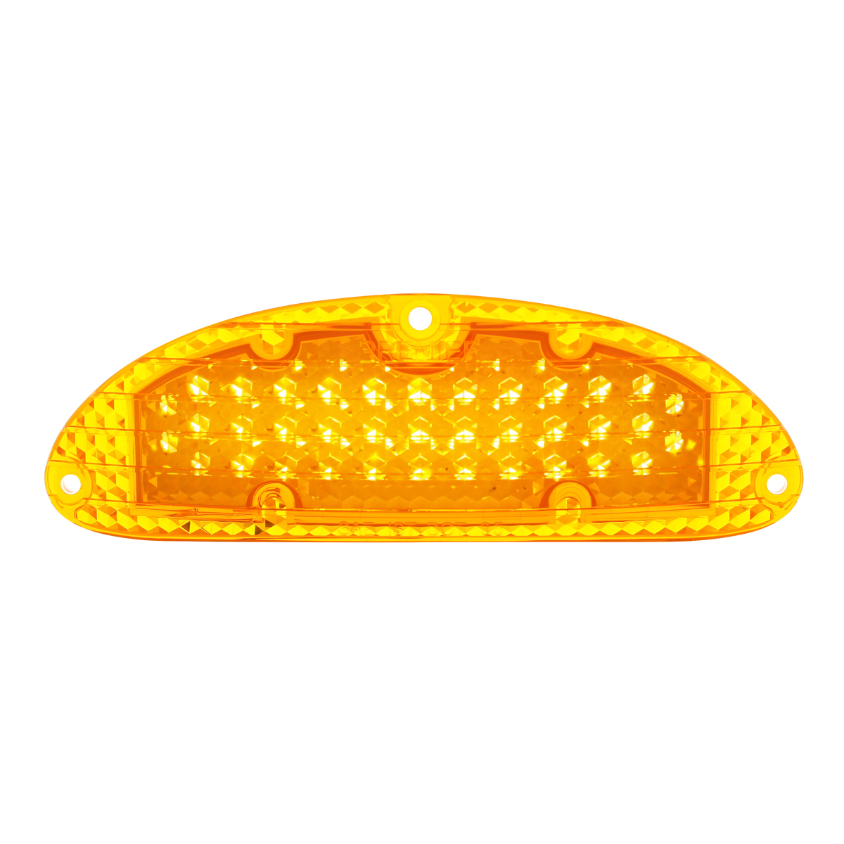 37 Amber LED Parking Light For 1955 Chevy Passenger Car, Amber Lens
