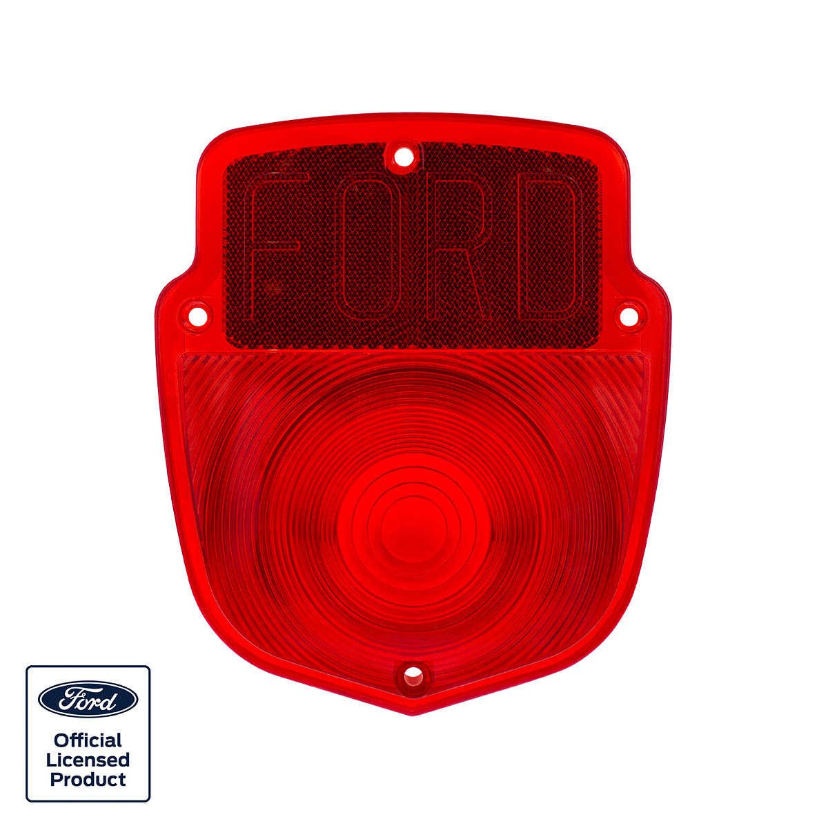 Tail Light Lens With "Ford" Script For 1953-56 Ford Truck
