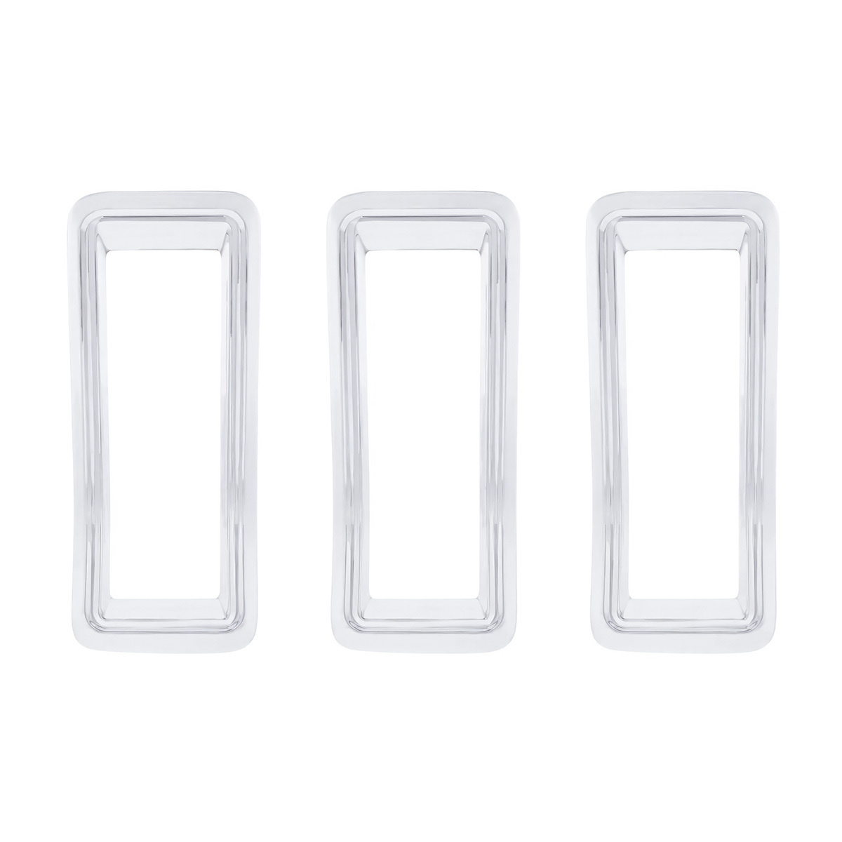Tail Light Bezels Set For 1967 Ford Mustang (3/Set)