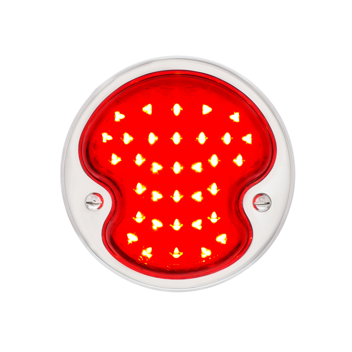 17 LED 12V Tail Light With 4 LED License Plate Light Assembly With SS Housing For 1932 Ford Car/Truc