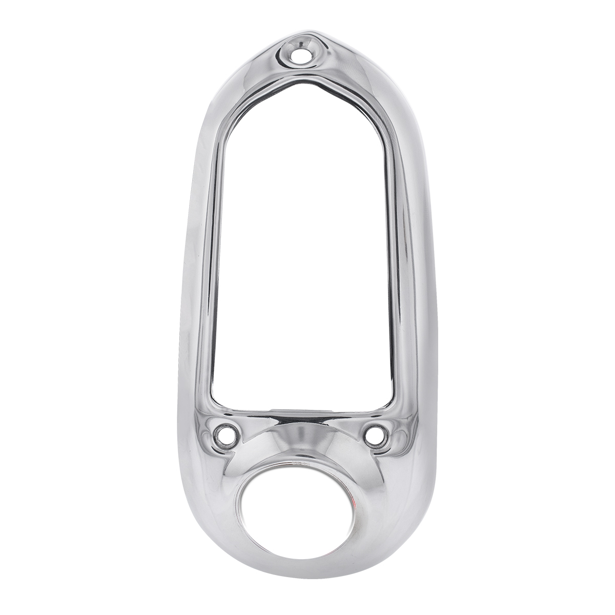 Stainless Steel Tail Light Bezel For 1949-50 Chevy Passenger Car - R/H