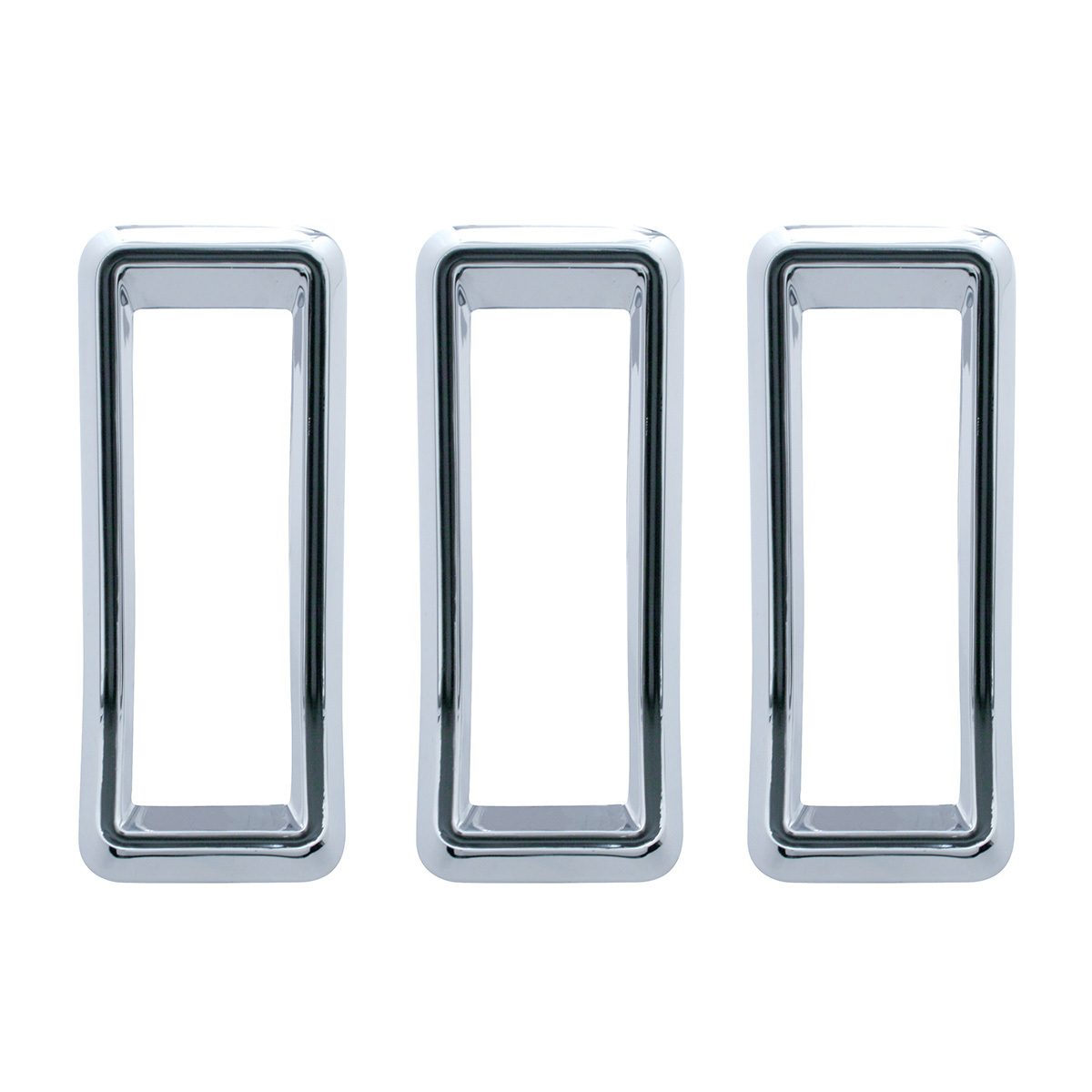 Tail Light Bezels Set For 1968 Ford Mustang (3/Set)