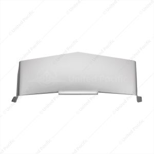 Stainless Steel Visor For 4" X 6" Rectangular Headlight, Flat Top Style