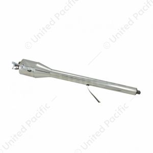 33" Long, 1" DD Shaft, Polished Stainless Steel Floor Shift Tilt Steering Column