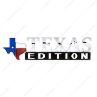Chrome Die Cast "Texas Edition" Accent Emblem