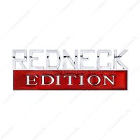 Chrome Die Cast "Redneck Edition" Accent Emblem