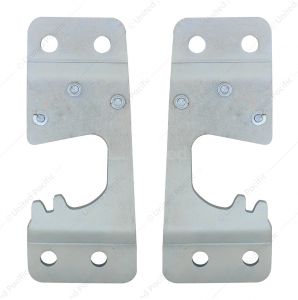 Door Latch Striker Plates For 1967-72 Chevy & GMC Truck (Pair)