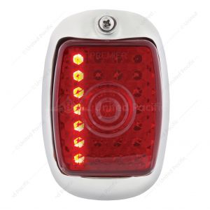 27 LED Sequential Tail Light Assembly With SS Housing For 1940-53 Chevy & GMC Truck