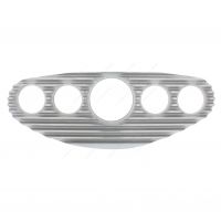 Finned Style Aluminum 5-Gauge Dash Panel