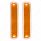 Side Marker Light With Stainless Steel Trim For 1973-80 Chevy Truck, Amber Lens (Box of 2)