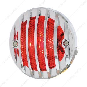 Incandescent Tail Light With Chrome Grille Bezel For 1933-36 Ford Truck
