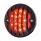 17 LED Tail Light With Black Grille Bezel For 1933-36 Ford Truck - R/H