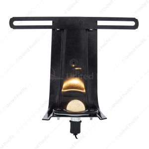 Rear License Plate Bracket With Light for 1954-59 Chevy & GMC Truck