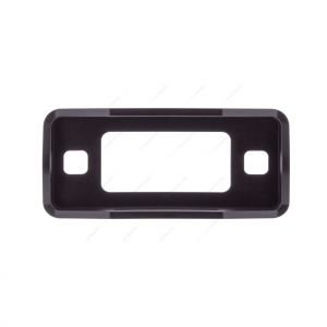 Black Anodized Billet Aluminum Side Marker Bezel With Raised Side Protection For 1970-77 Ford Bronco