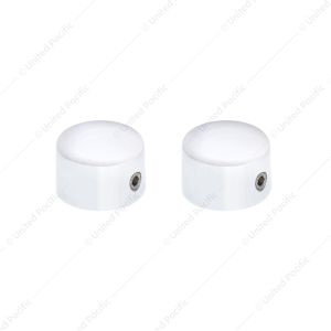 Chrome Wiper Shaft Cap For 0.55" Dia Shafts (Pair)