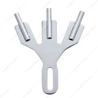 Stainless Steel 3-Post Flag Holder