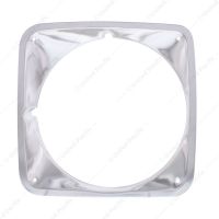 Anodized Aluminum Headlight Bezel For 1969-72 Chevy Truck - L/H