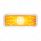 17 Amber LED Front Parking Light With SS Trim For 1973-80 Chevy & GMC Truck, R/H - Amber Lens