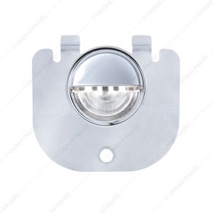 4 White LED License Plate Light With 304 Stainless Steel Bracket For 1966-77 Ford Bronco