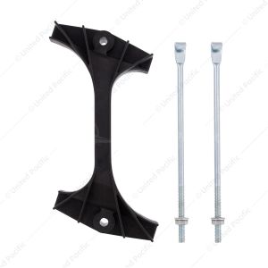 Black Polymer Battery Hold Down Bracket For Ford Bronco (1978-79) & Truck (1973-79)