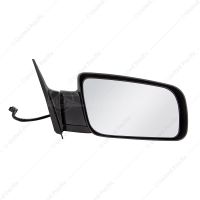 Black Door Mirror For 1988-2000 Chevy & GMC Truck - R/H (Power, Foldable)
