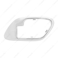 Chrome Plastic Interior Door Handle Bezel For 1995-2000 Chevrolet/GMC Truck-L/H