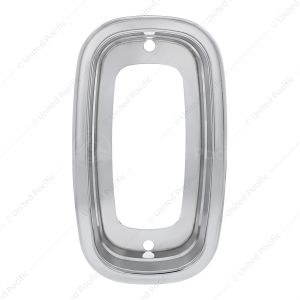 Chrome Die-Cast Tail Light Bezel For 1960-66 Chevy Fleetside Truck