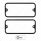 Billet Standard Side Marker Bezel For 1968-1972 Chevrolet & GMC Trucks-Black Anodized(Pair)