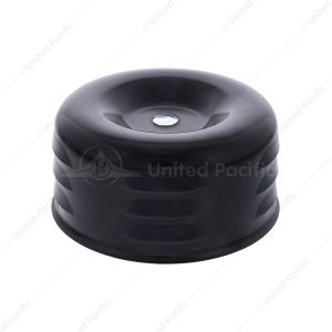 4" Round Louvered Air Cleaner For Carburetors With 2-5/16" Neck-Black