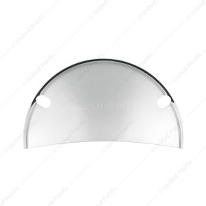 Stainless Steel Half-Moon Shield For 5-3/4" Headlight (Pair)