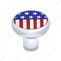 Deluxe Air Valve Knob - USA Flag