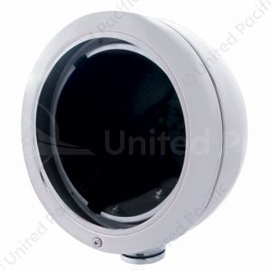 Stainless Steel "BULLET" Classic Headlight Housing - No Turn Signal