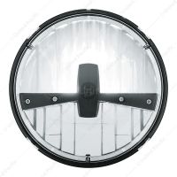 ULTRALIT - 5 High Power LED 7" Dual Function Headlight - Black