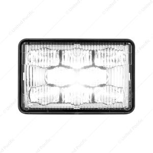 ULTRALIT - 8 High Power LED 4" X 6" Headlight