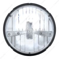 ULTRALIT - 5 High Power LED 7" Dual Function Headlight - Chrome