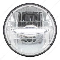 ULTRALIT - 3 High Power LED 7" Headlight With 10 White LED Position Light